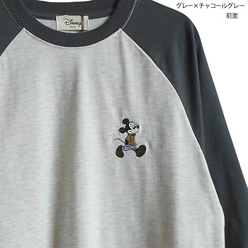 ディズニー ミッキーマウス 七分袖カットソー セール】【Disney/ディズニー】ミッキーマウス アートワーク 七
